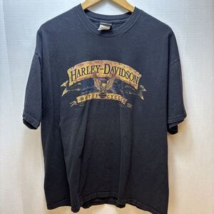 HARLEY DAVIDSON T SHIRT SHORT SLEEVE CRYSTAL RIVER FLORIDA XL 2008